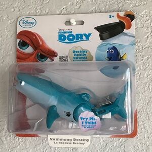 Disney Finding Dory Swimming Destiny Figure - Blue and White